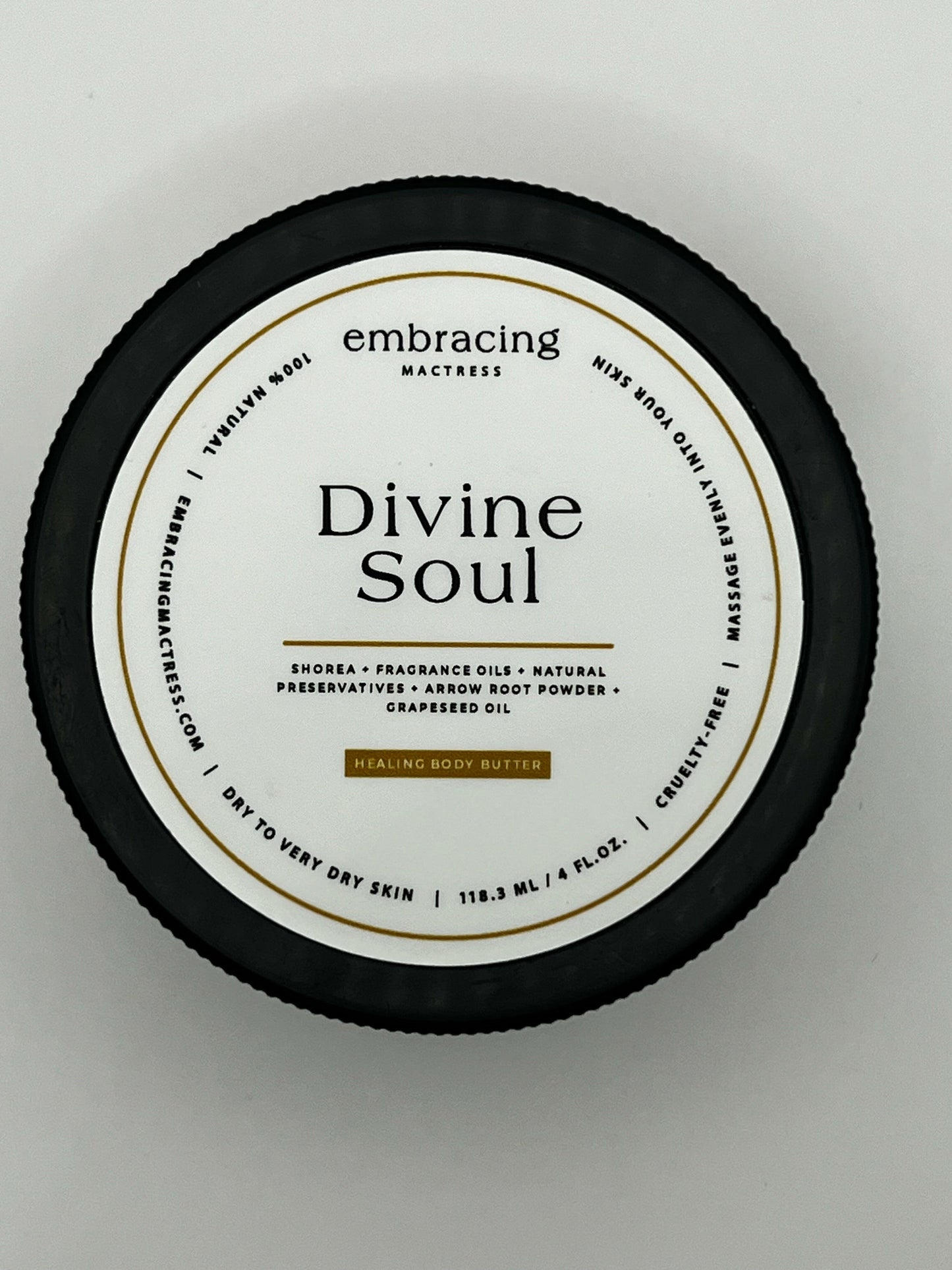 DIVINE SOUL HEALING BODY BUTTER.