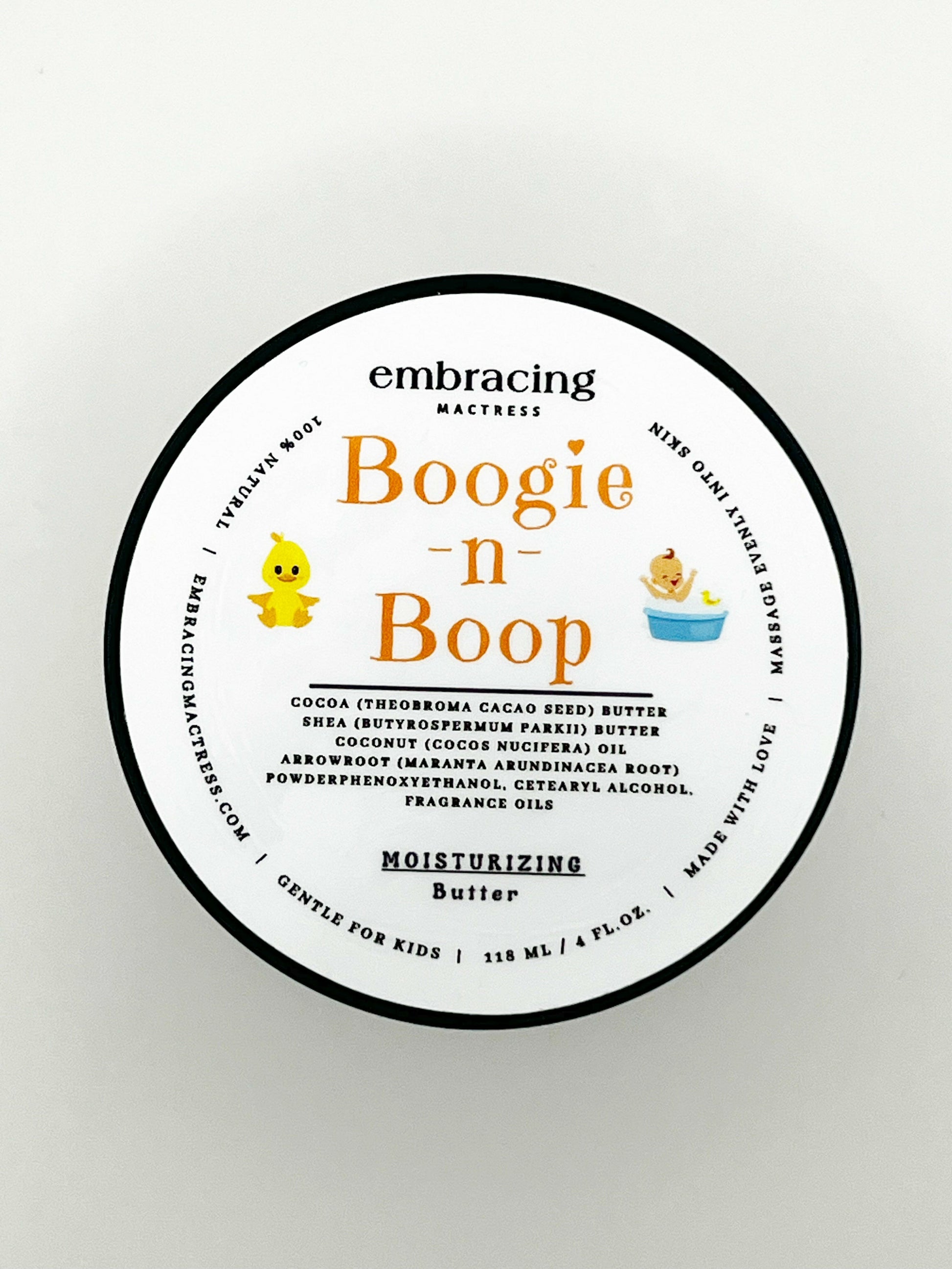 BOOGIE-N-BOOP MOISTURIZING BUTTER.