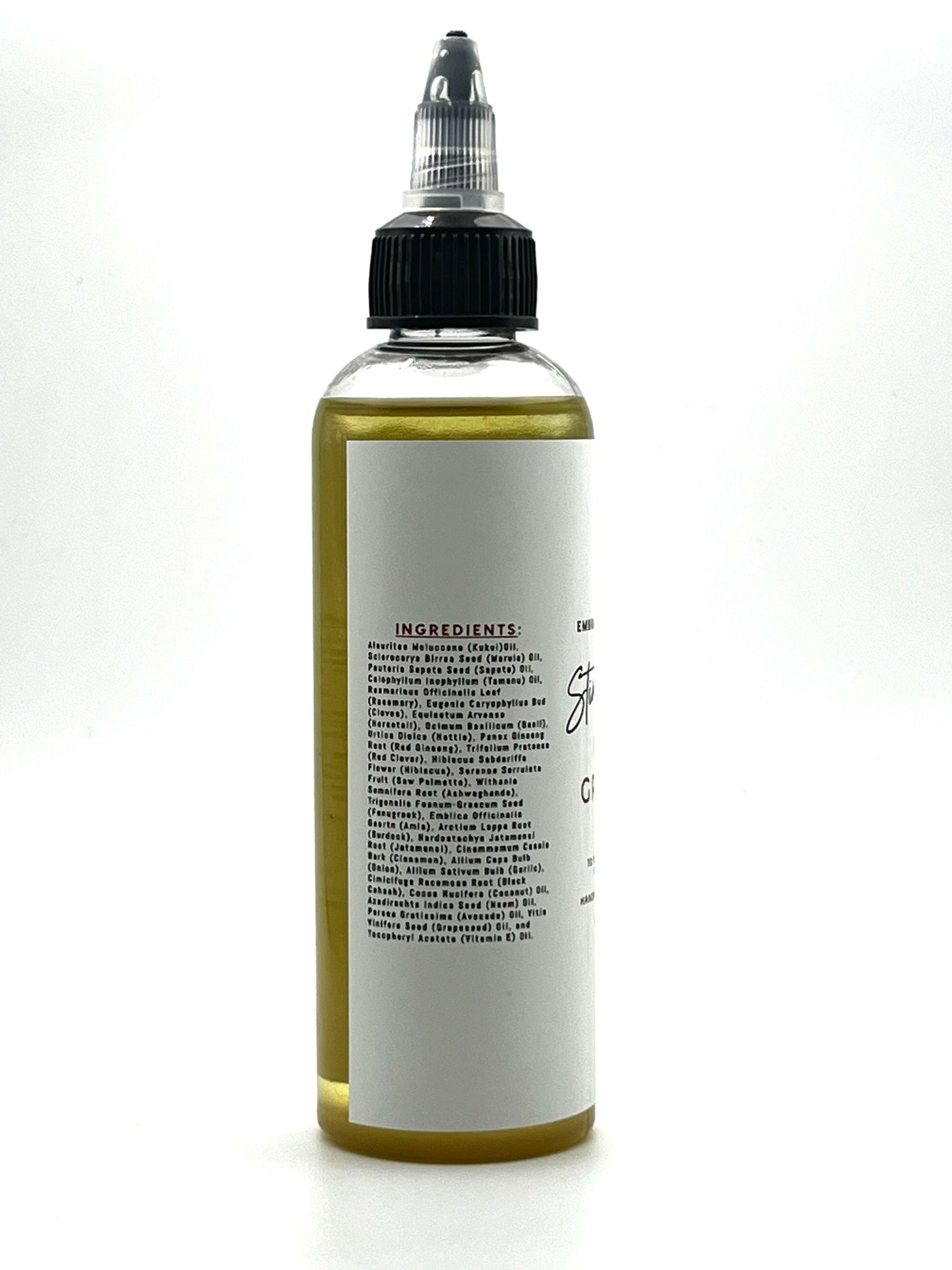 STIMULATING HAIR GROWTH OIL.