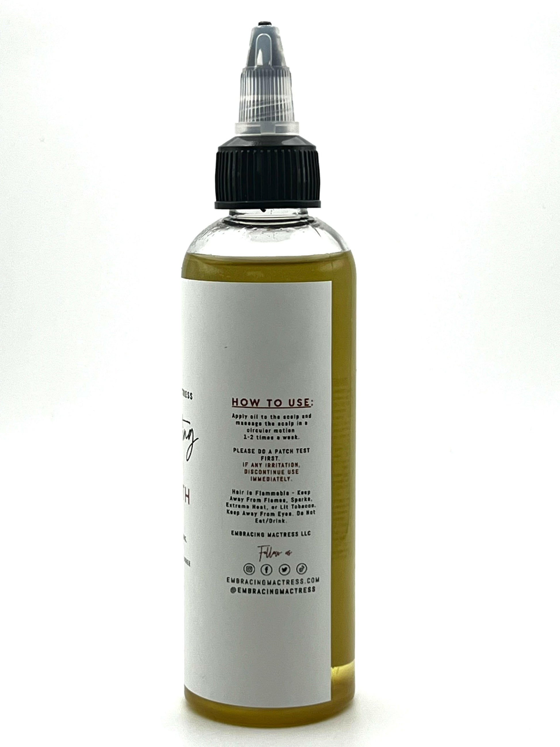 STIMULATING HAIR GROWTH OIL.